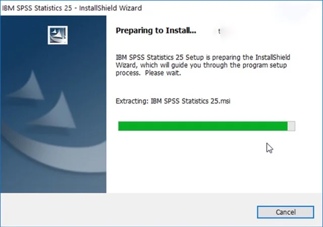 Hướng dẫn cài đặt và sử dụng SPSS 25 phiên bản mới 5 Bắt đầu thiết lập SPSS về máy