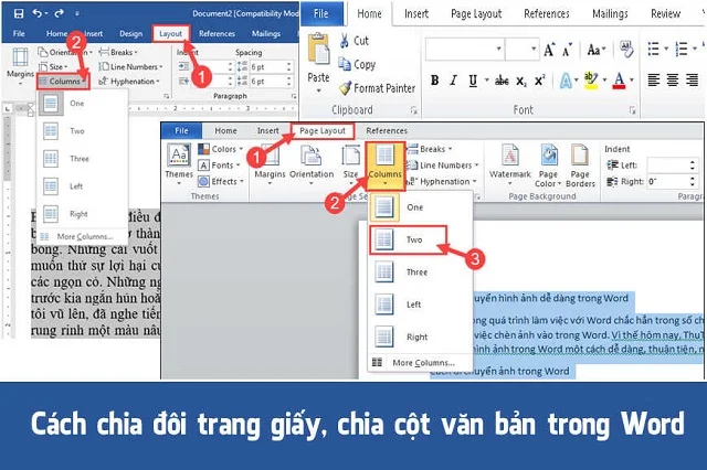 Trọn vẹn các bí quyết về cách chia trang trong Word nhanh gọn và khoa học 3 Cách chia văn bản đối với Word 2013, 2016, 2019