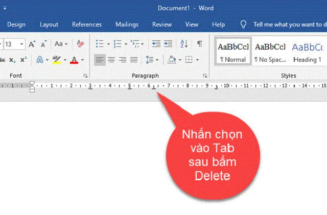 Chia sẻ những bí quyết về cách đặt tab trong Word đơn giản và nhanh chóng 6 Cách xóa Tab