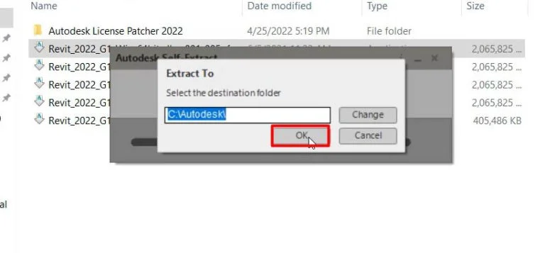 Hướng dẫn cách tải Revit 2022 dễ dàng nhất 5 Cài vào ổ C