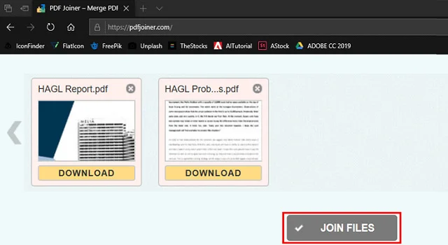 Những kinh nghiệm về cách ghép file PDF mà những người sành về tin học nên biết 9 Chọn JOIN FILES để gộp