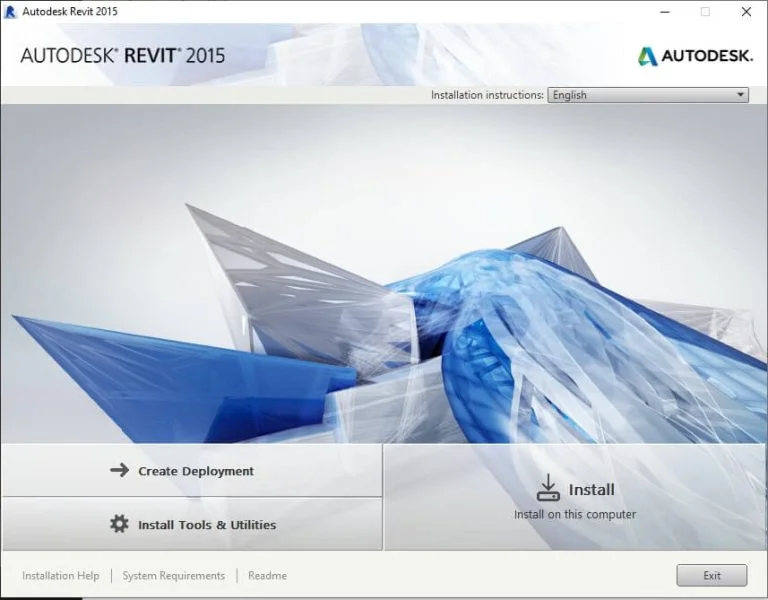 Revit 2015-Đánh Giá Chi Tiết Và Hướng Dẫn Sử Dụng 4 Install để tiến hành