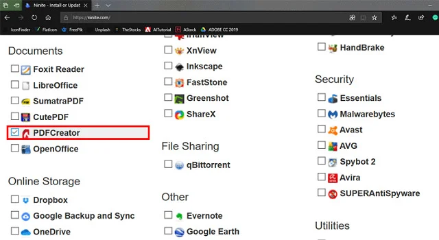 Những kinh nghiệm về cách ghép file PDF mà những người sành về tin học nên biết 2 Chọn ứng dụng PDF Creator trong Documents