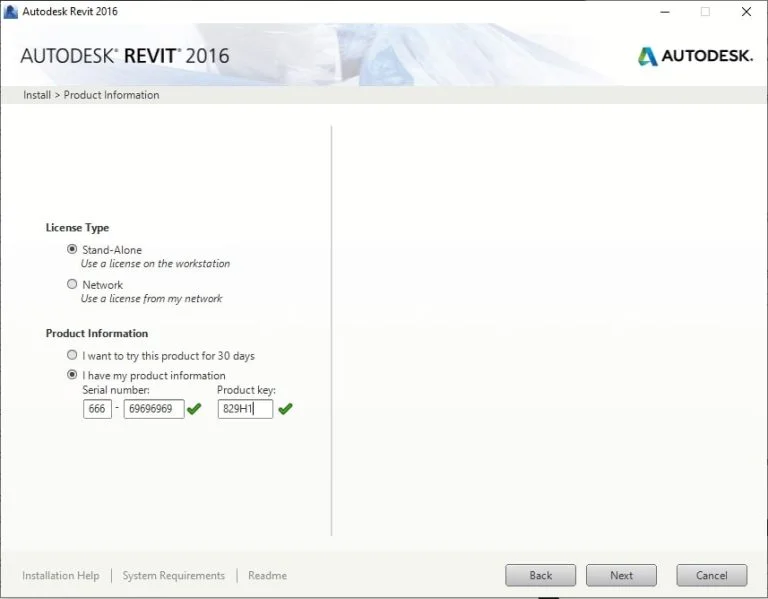 Hướng Dẫn Sử Dụng Revit 2016 - Những Điều Bạn Cần Biết 6 điền thông tin như hình