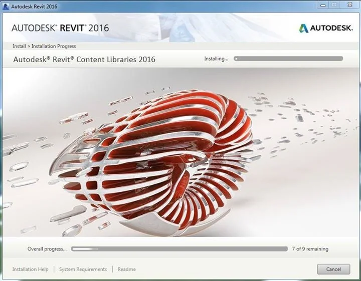 Hướng Dẫn Sử Dụng Revit 2016 - Những Điều Bạn Cần Biết 8 Đợi cài đặt phần mềm