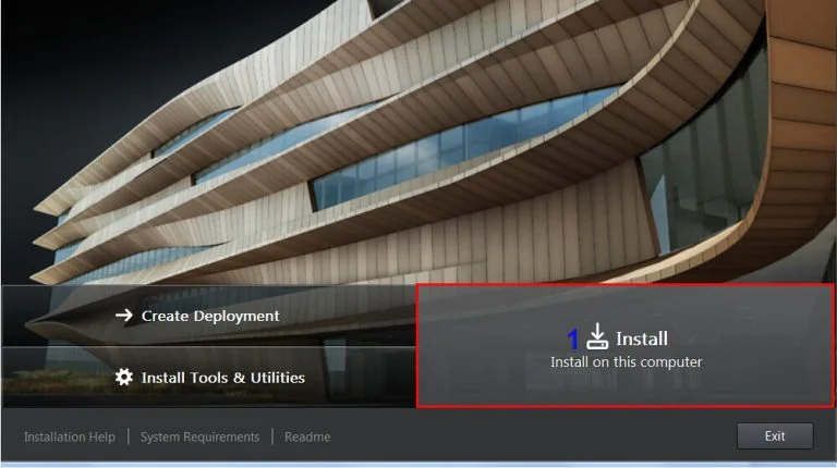 Hướng Dẫn Sử Dụng Revit 2013 Từ Cơ Bản Đến Nâng Cao 4 Install để bắt đầu cài đặt Revit 2013