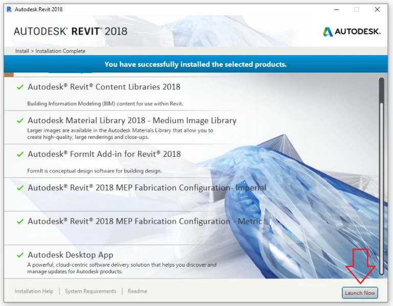 Cách Cài Đặt Và Tối Ưu Hóa Revit 2018 Cho Người Mới Bắt Đầu 6 Chọn Launch Now