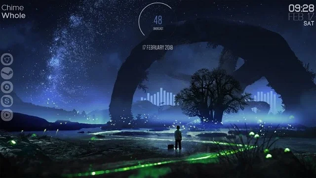 Một số Rainmeter tuyệt đẹp mà người dùng có thể lựa chọn