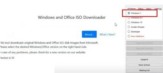 Link tải Windows 7 ISO về máy đã test 100% thành công 7 Nhấn chọn vào mục Windows 7