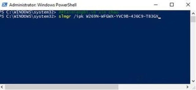 Kích hoạt Win 10 bằng key Win 10 miễn phí, đơn giản nhất 15 Nhấn ok để kích hoạt win 10 bằng key đã nhập