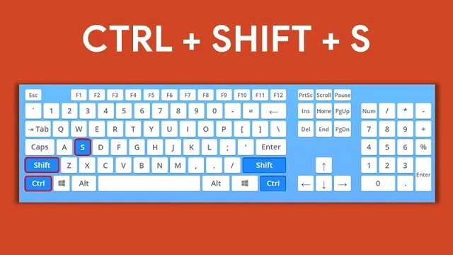 Bí quyết về các cách chuyển PowerPoint sang ảnh đơn giản và hiệu quả cao 6 Nhấn tổ hợp phím Ctrl + Shift + S