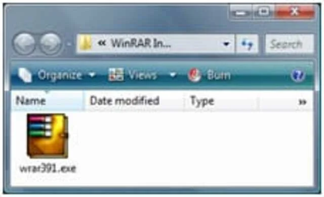 Hướng dẫn cài đặt, sử dụng WinRAR trình giải nén mới nhất 7 Nhấp vào tệp WinRAR đã tải về