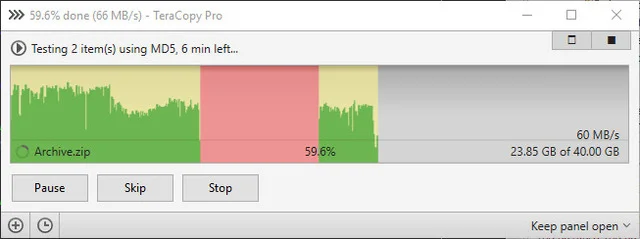 Teracopy Pro full Key vĩnh viễn - Tăng tốc copy file 14 Những tính năng có trong phiên bản TeraCopy Pro 2019