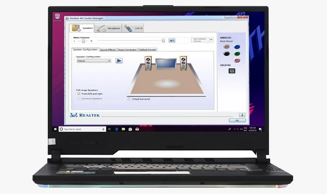 Realtek HD Audio Manager - Phần mềm cải thiện âm thanh trên máy tính 2 Realtek HD Audio nằm tại ổ C mục Program Files trên máy tính