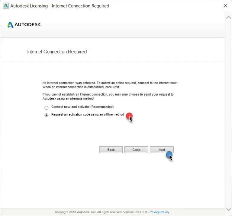 Hướng Dẫn Sử Dụng Revit 2021 Cho Người Mới Bắt Đầu 12 Request an activation code using an offline method