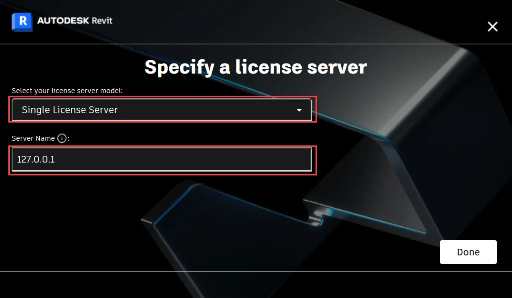 Hướng Dẫn Đầy Đủ Và Chi Tiết 12 Bước Cài Đặt Revit 2023 11 Single License Server Name: 127.0.0.1