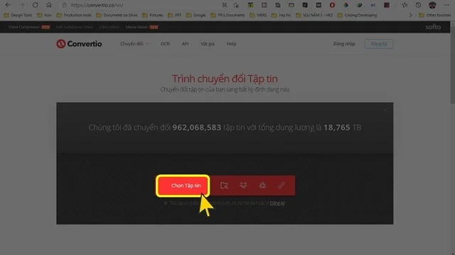 Bí quyết về các cách chuyển PowerPoint sang ảnh đơn giản và hiệu quả cao 8 Truy cập trang web rồi nhấn chọn tệp tin