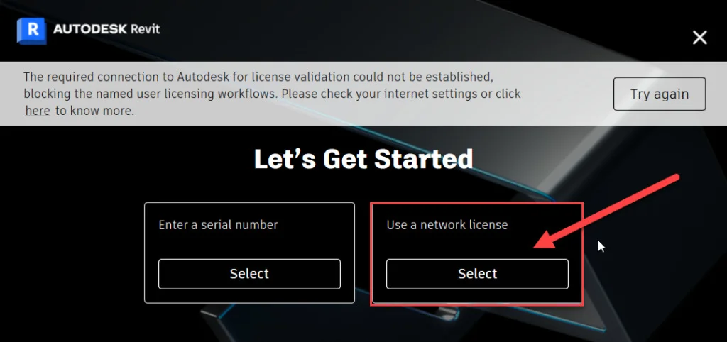 Use A Network License