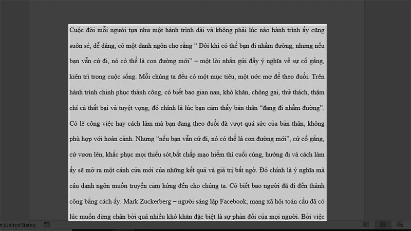 Hướng dẫn cách in hết khổ giấy A4 trong Word 2010 từ A đến Z 10 Tô đen toàn bộ văn bản cần in