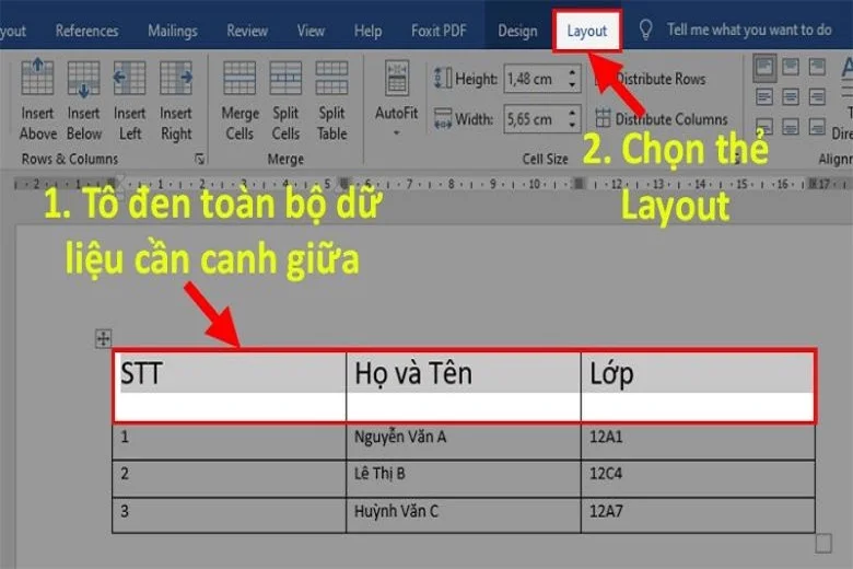 Hướng dẫn cách kẻ ô trong Word chuyên nghiệp, đơn giản 9 Tìm kiếm mục Alignment