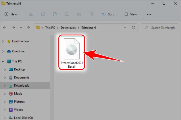Hướng dẫn tải phần mềm Microsoft Office 2021 & Khám phá tính năng đặc trưng 11 Click trực tiếp vào file tải và chọn Open.