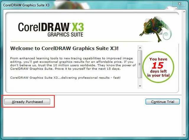 Corel X3 Full Crack - Cài đặt dễ dàng, sử dụng miễn phí 4 Kích hoạt bản quyền
