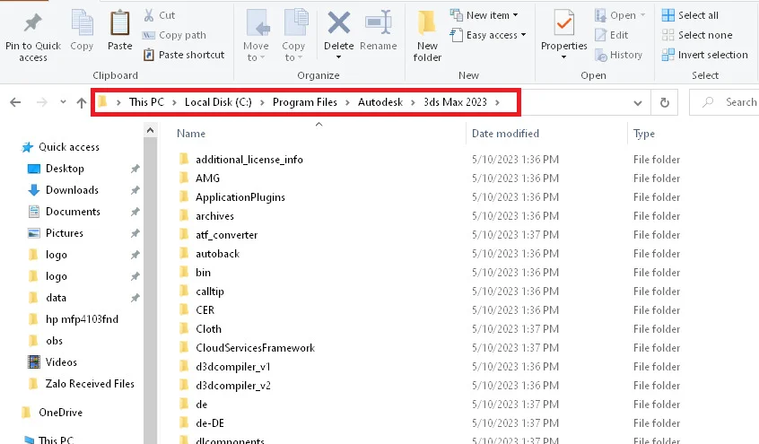 Cài 3Ds Max 2023 Crack - Không Cần Key, Không Cần Active 9 Dán tệp tin đã sao chép vào đường dẫn cài đặt 3Ds Max 2023