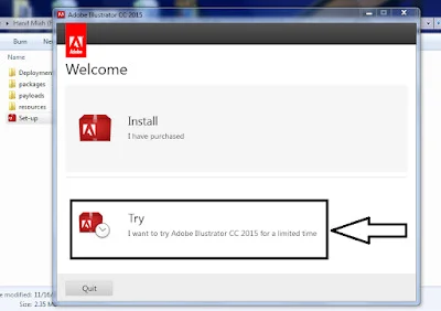 Bẻ Khóa Adobe Illustrator 2015 Full Crack Thành Công 100% - Hướng Dẫn Chi Tiết Từ A-Z 1 chạy file Setup