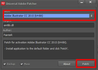 Bẻ Khóa Adobe Illustrator 2015 Full Crack Thành Công 100% - Hướng Dẫn Chi Tiết Từ A-Z 4 nhấn Patch