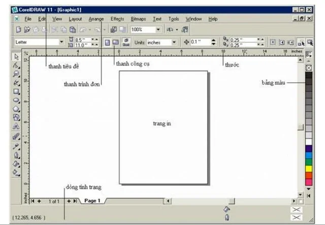Link download CorelDRAW 2019 full google drive - cách cài đặt 12 Cửa sổ làm việc