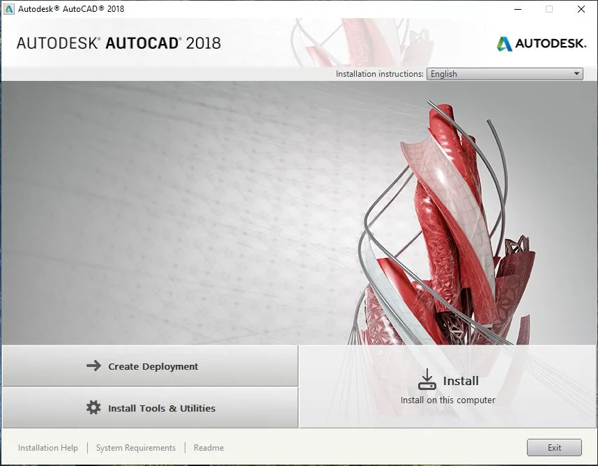 Link tải kèm hướng dẫn cài đặt AutoCad 2018 32bit/64bit bản full 4 nhấn “Install on this computer” để cài đặt