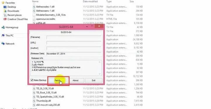Sketchup Pro 2016: Hướng dẫn tải và cài đặt miễn phí 11 Patch vào file đã Crack