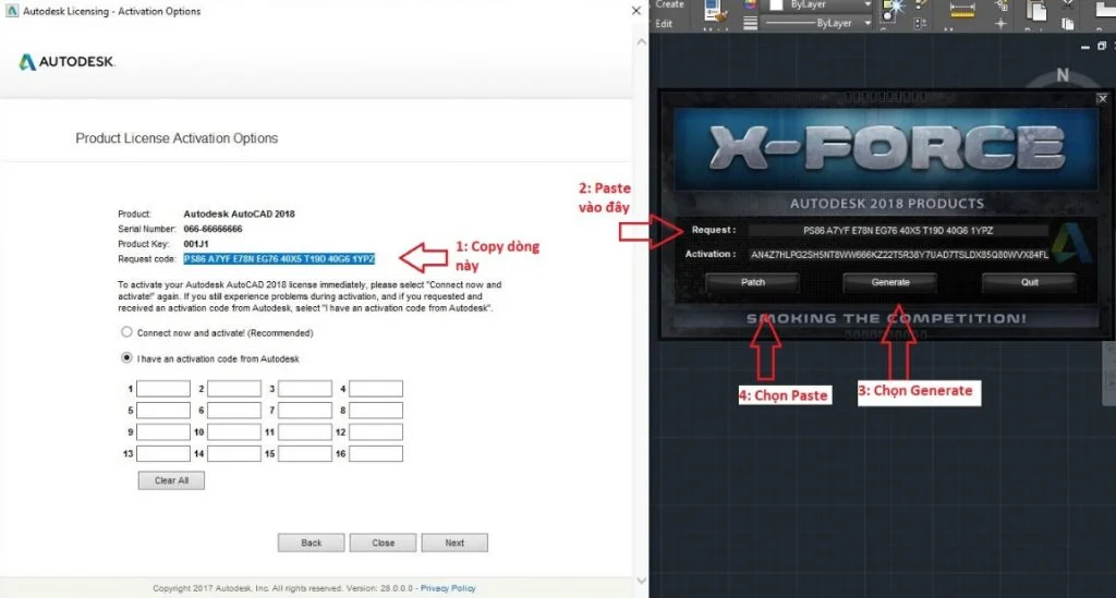 Link tải kèm hướng dẫn cài đặt AutoCad 2018 32bit/64bit bản full 15 Làm theo hình