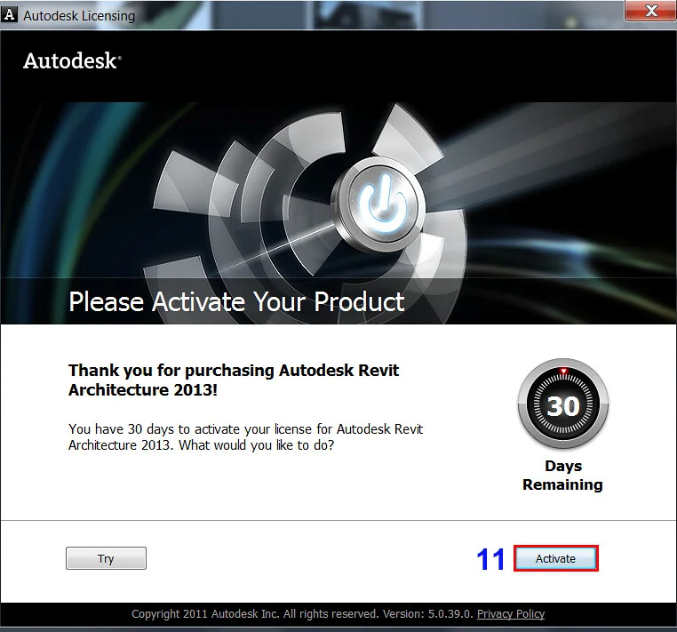 Hướng Dẫn Sử Dụng Revit 2013 Từ Cơ Bản Đến Nâng Cao 11 Nhấn Activate