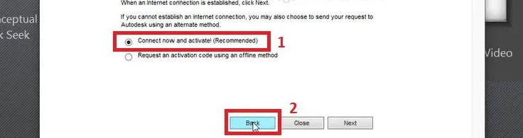 Revit 2014 -Cài Đặt Và Tối Ưu Hóa Dễ Dàng 11 chọn Back để quay lại