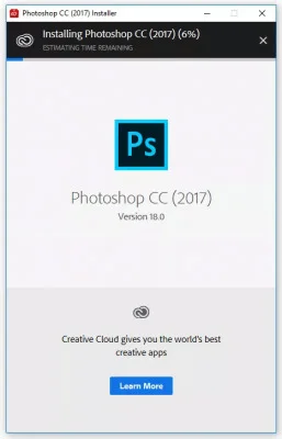 Download Adobe Photoshop CC 2017 Full - Google Drive 3 cho chạy file Set-up.exe