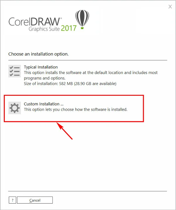Corel X9- Cách Cài Đặt Và Tối Ưu Hóa Dễ Dàng 5 Custom Installation