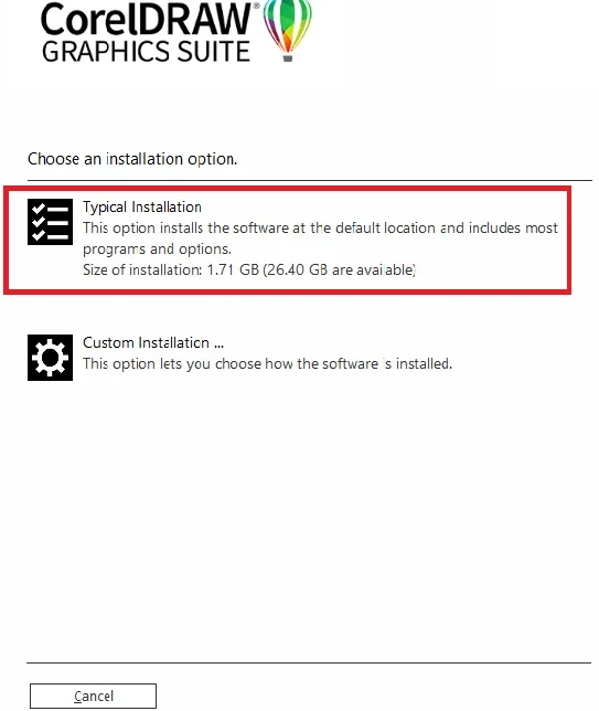 CorelDRAW 2022 - Hướng Dẫn Tải Và Cài Đặt Chi Tiết 8 chọn Custom Installation