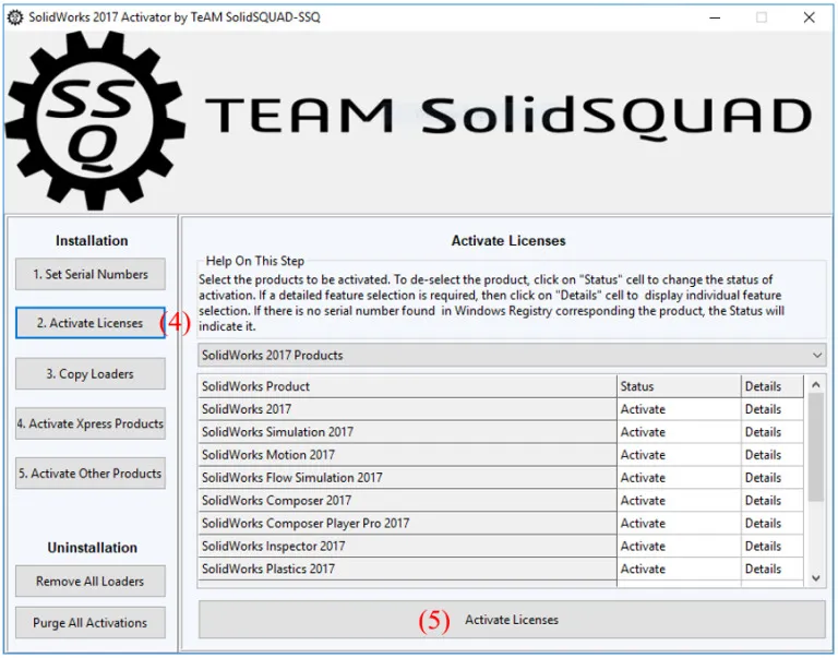 force local activation serial numbers
