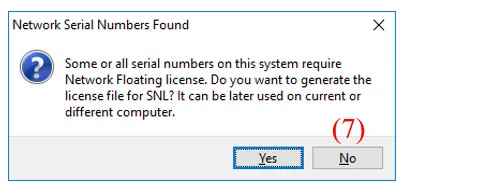 network serial numbers found chon no