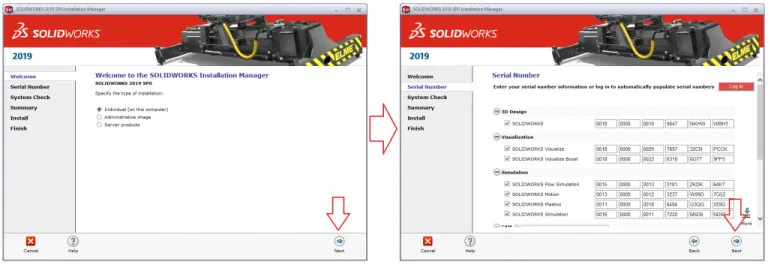 Download SolidWorks 2019 và Hướng dẫn cài đặt phần mềm từ A-Z 9 Next 2 lần
