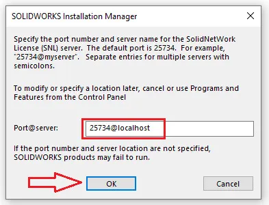 Download SolidWorks 2019 và Hướng dẫn cài đặt phần mềm từ A-Z 14 Port@server
