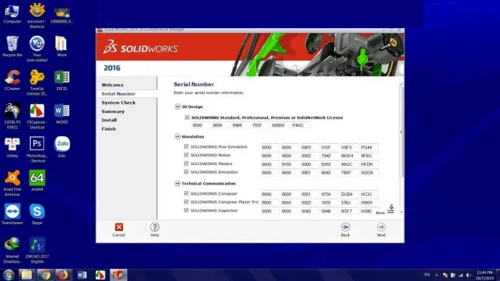 Solidworks 2016 Full Crack - Hướng dẫn cài đặt đơn giản 5 Ngắt kết nối mạng và chọn phương thức cài đặt