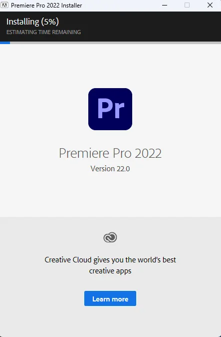 Tải Adobe Premiere Pro 2022 Crack Phiên Bản Mới Nhất Cho Windows & Mac 5 nhấn Close để kết thúc