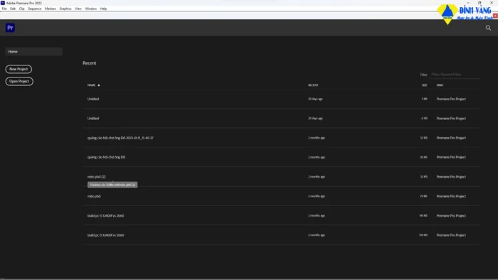 Tải Adobe Premiere Pro 2022 Crack Phiên Bản Mới Nhất Cho Windows & Mac 6 cài đặt Adobe Premiere Pro 2022 thành công