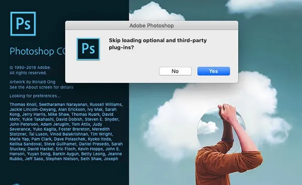Khắc phục tình trạng Photoshop bị đơ lag khi đang sử dụng 4 Bỏ cài đặt các plugin của bên thứ ba